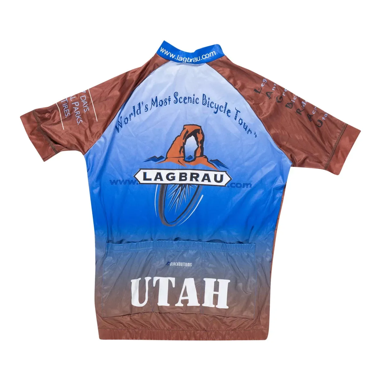 Black Bottoms Cycle Wear Club Short Sleeve Jersey - Men's
