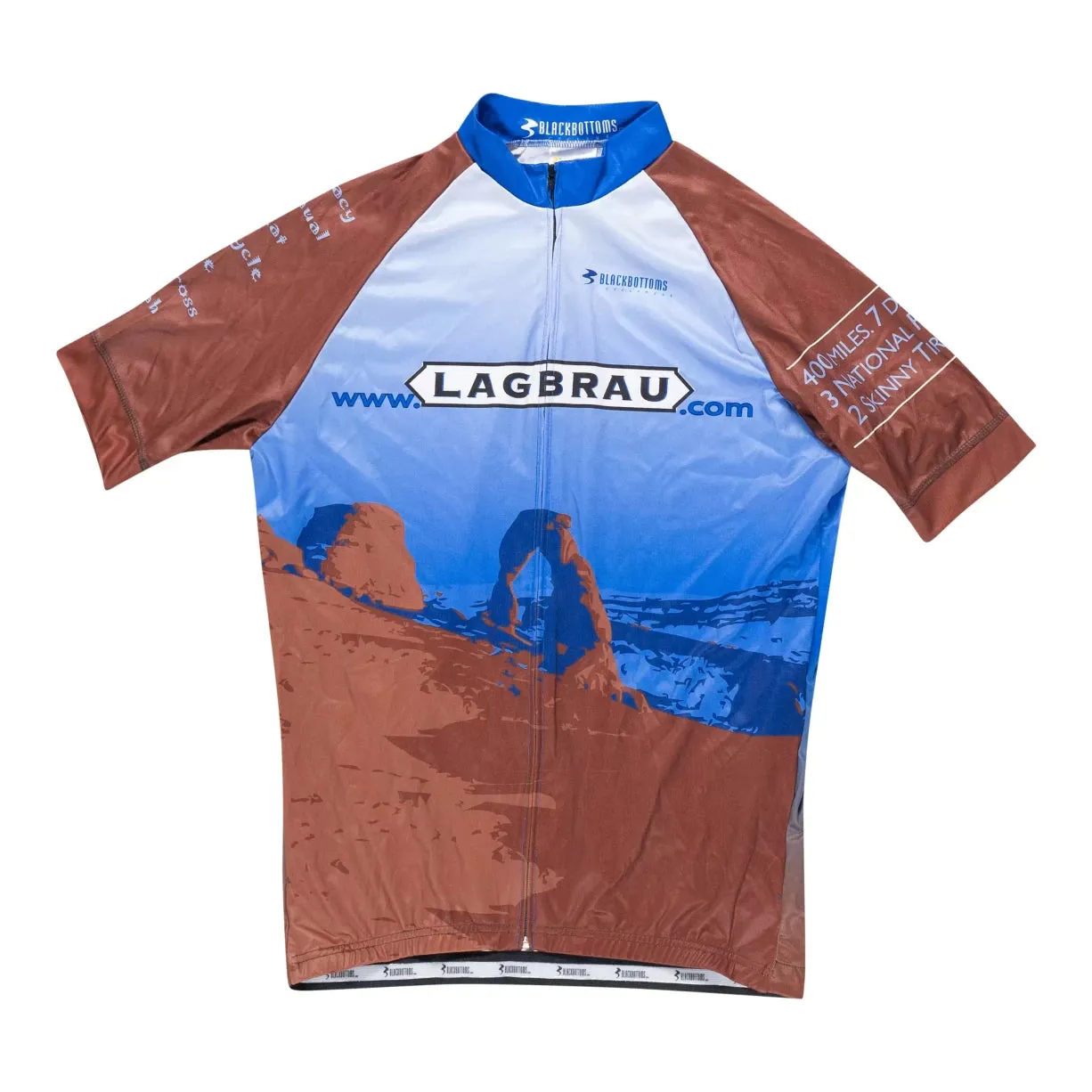 Black Bottoms Cycle Wear Club Short Sleeve Jersey - Men's