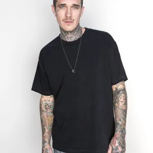 Black Heavyweight Oversized T Shirt