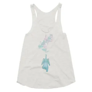 Bubble yoga - elephant yoga top for women - racerback