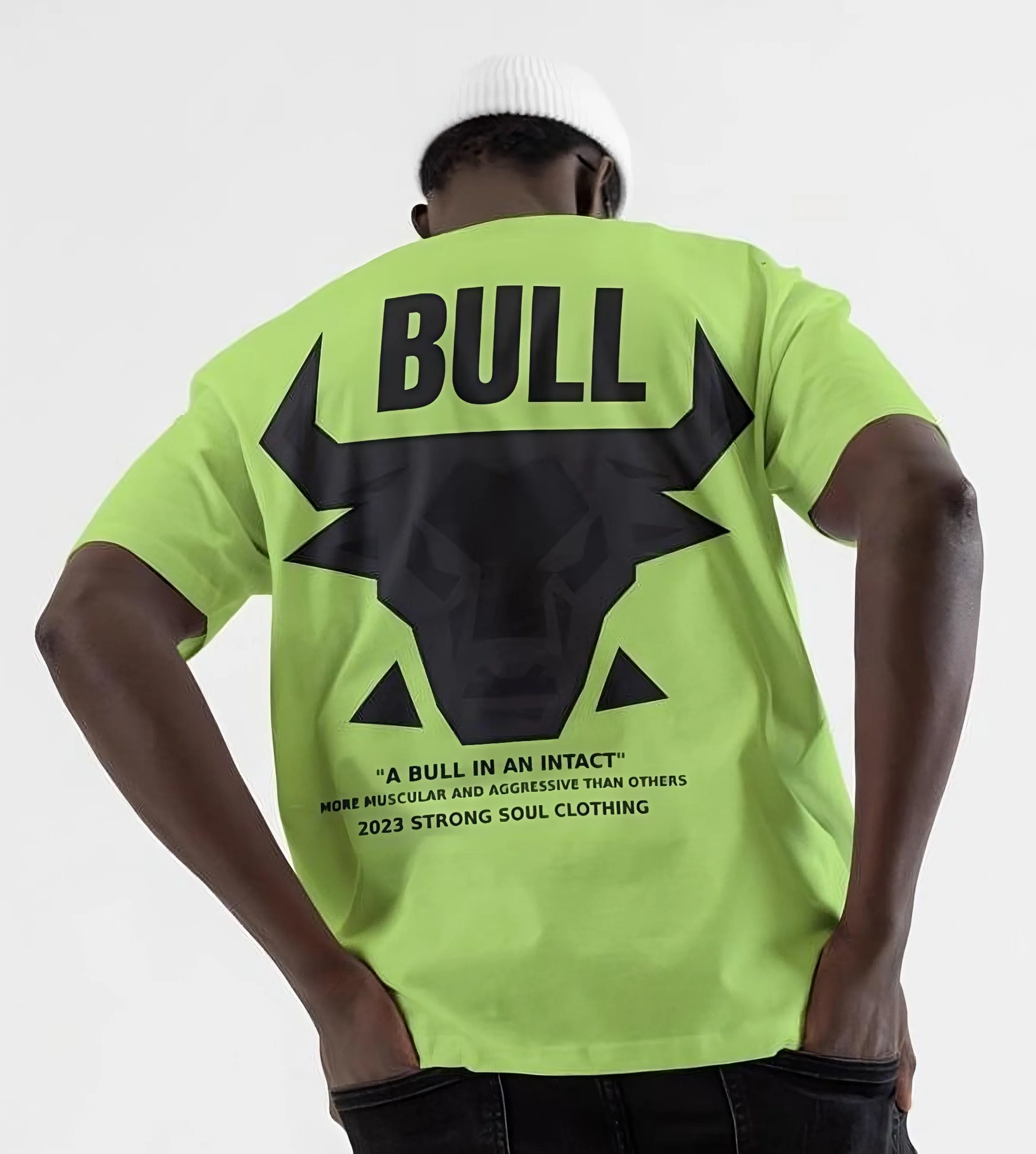 Bull - Neon - Gym Oversized T Shirt