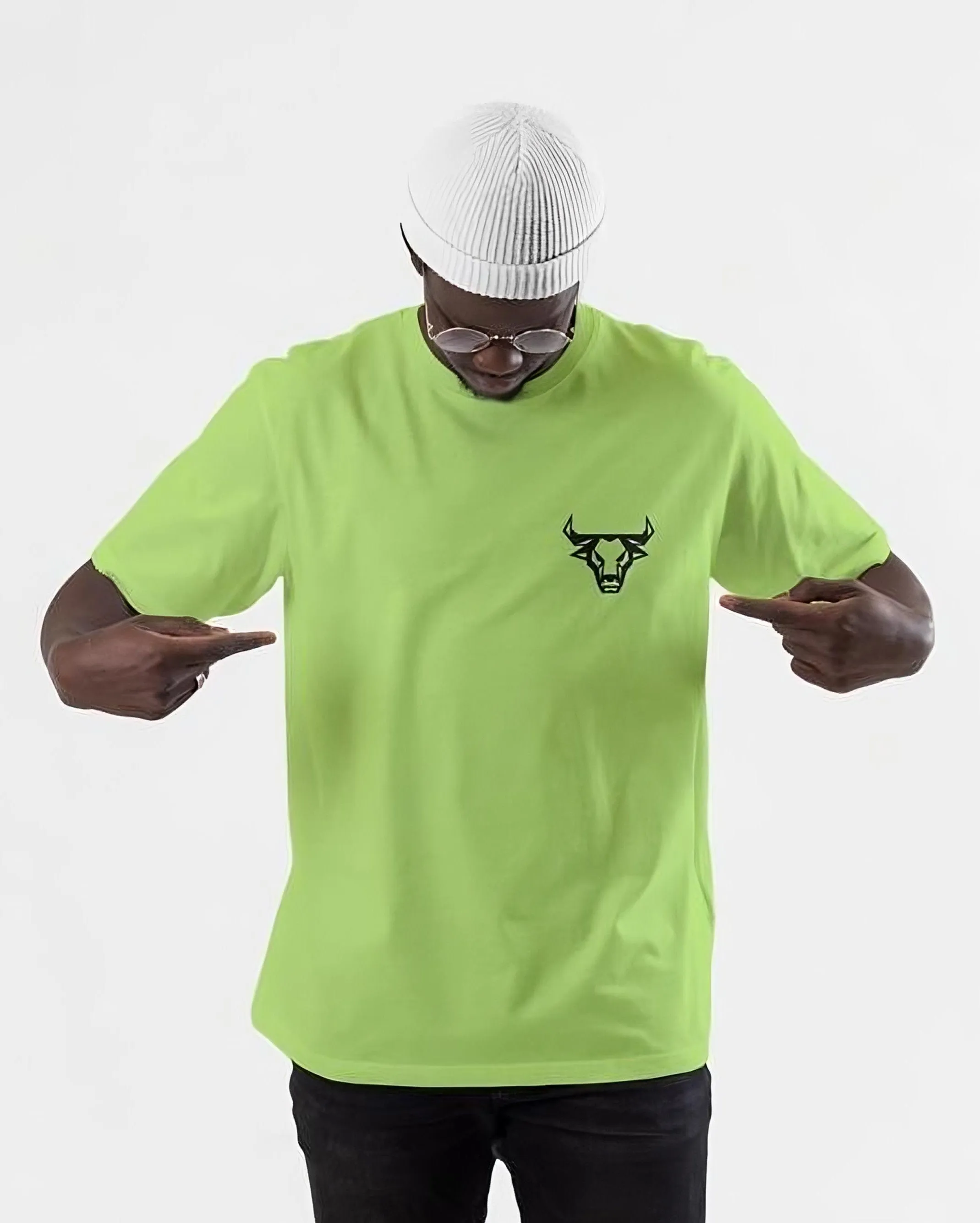 Bull - Neon - Gym Oversized T Shirt