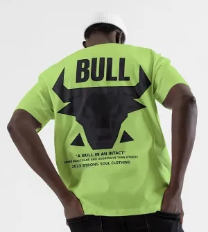 Bull - Neon - Gym Oversized T Shirt