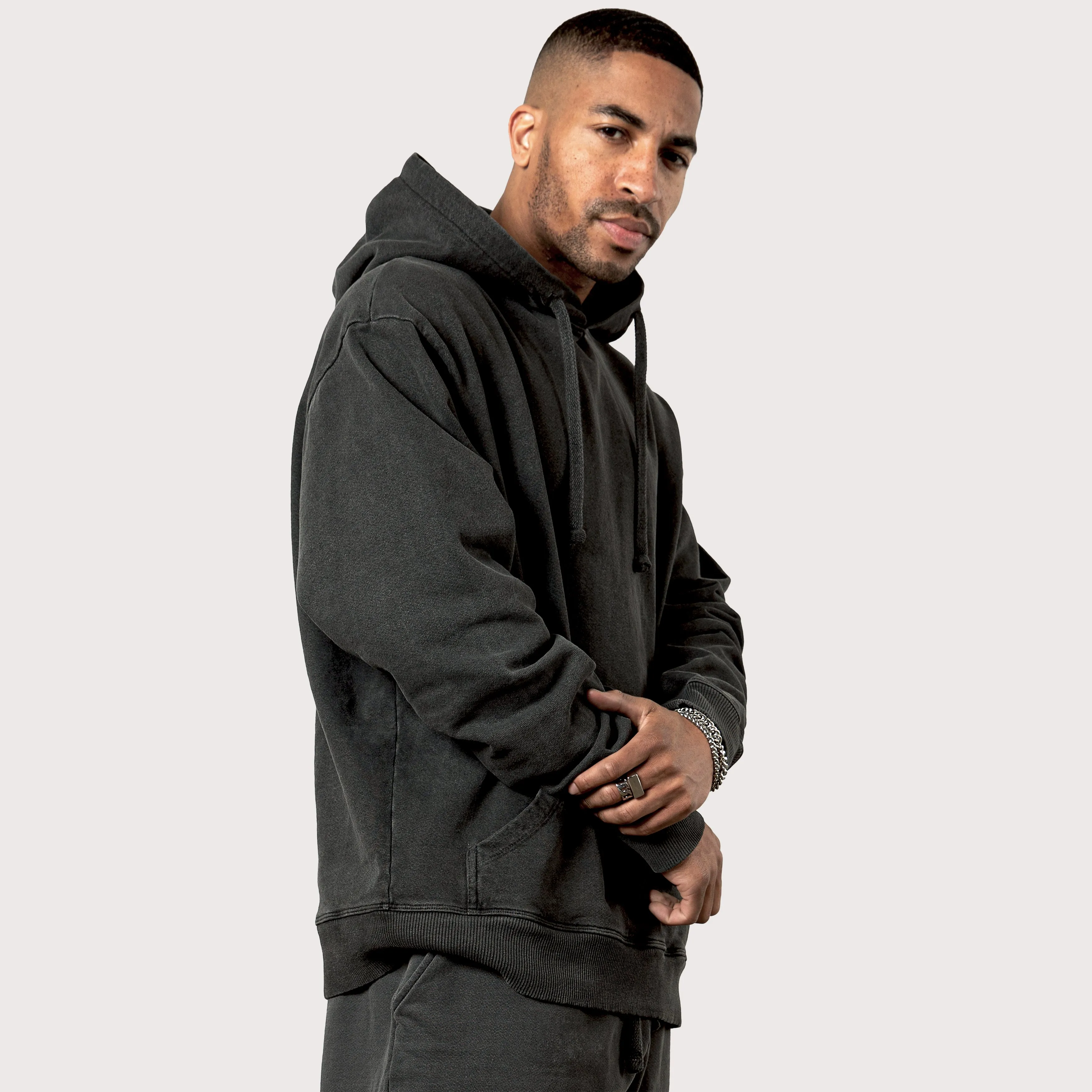 HEAVYWEIGHT COTTON OVERSIZED HOODIE - APA7000
