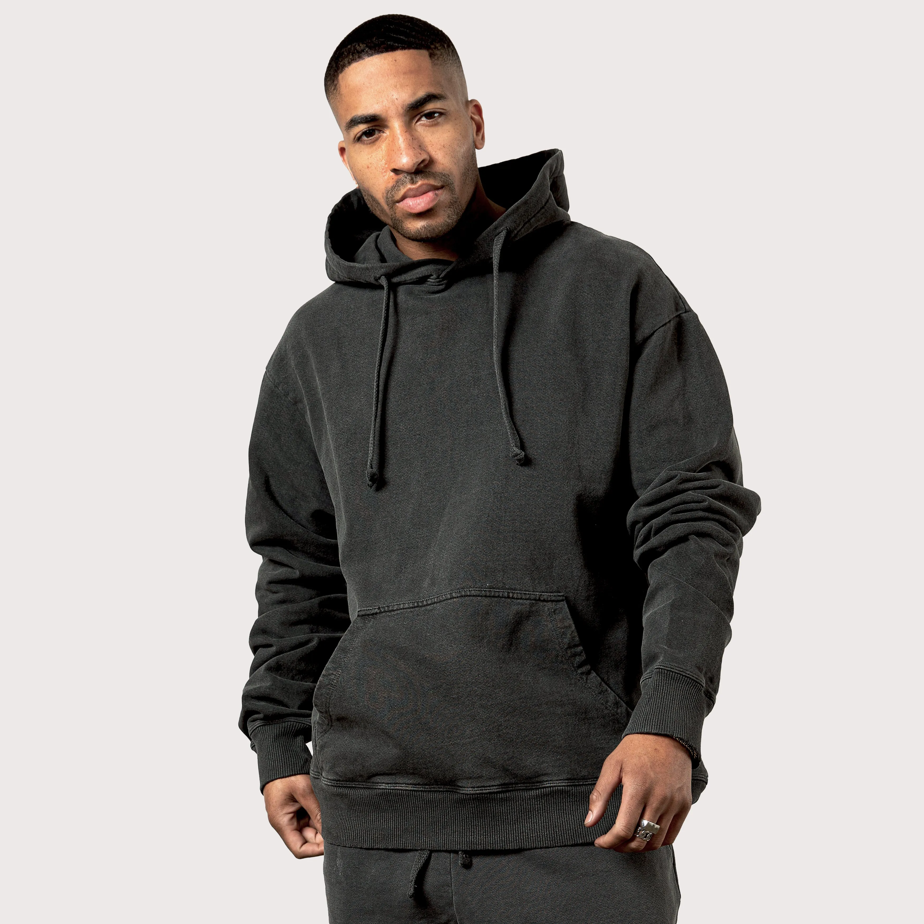 HEAVYWEIGHT COTTON OVERSIZED HOODIE - APA7000