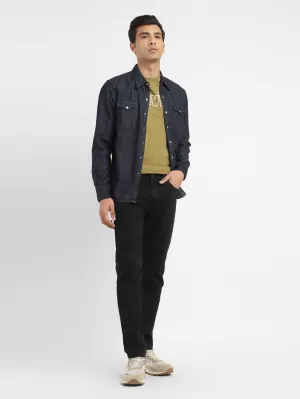 Men's 511 Black Slim Fit Mid Rise Jeans