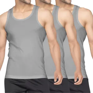 Men's Undershirt Tank Top T-Shirt Vest Breathable Musle Tee Sleeveless Shirt for Gym Bodybuilding Slim Fit