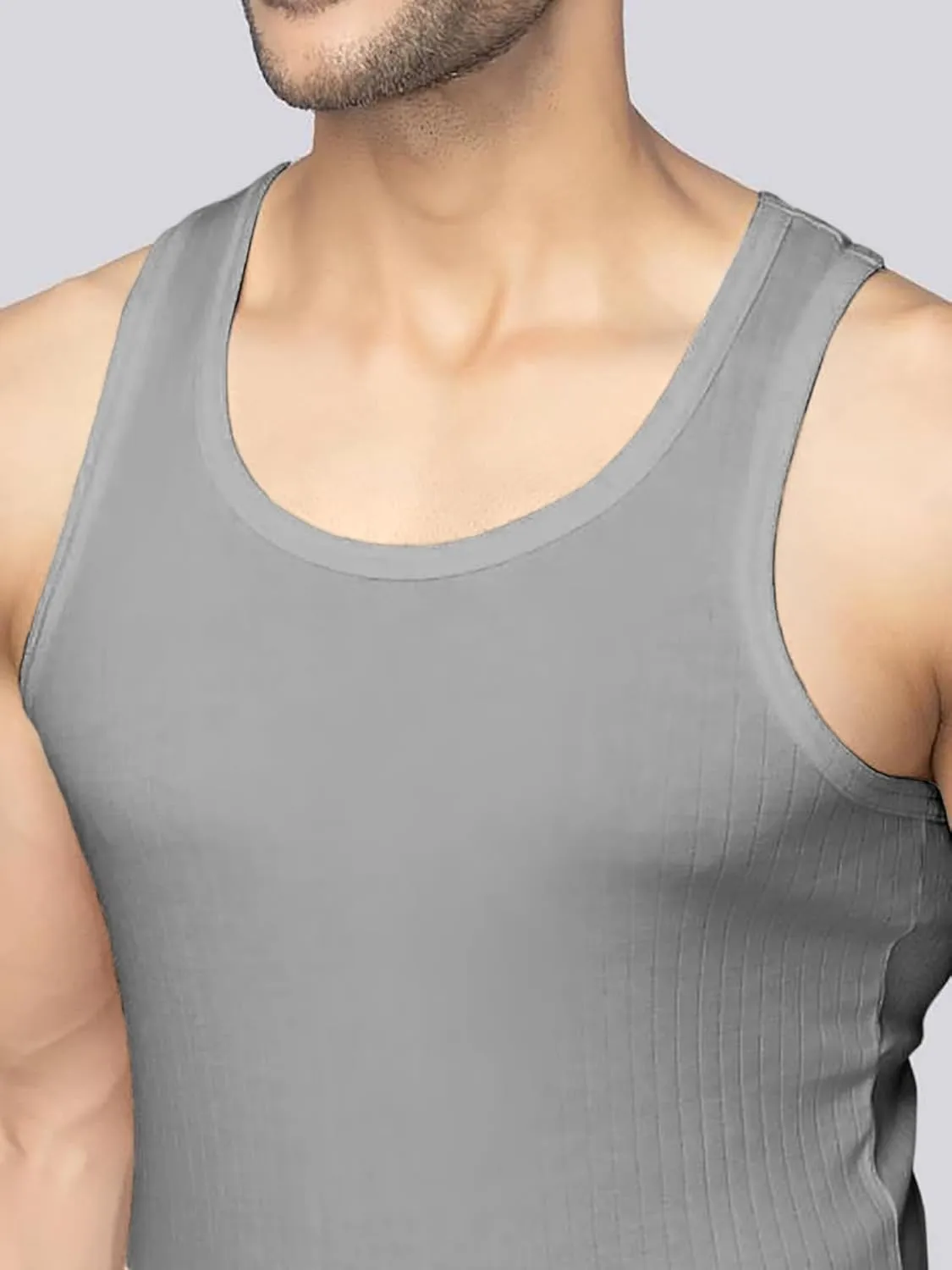 Men's Undershirt Tank Top T-Shirt Vest Breathable Musle Tee Sleeveless Shirt for Gym Bodybuilding Slim Fit