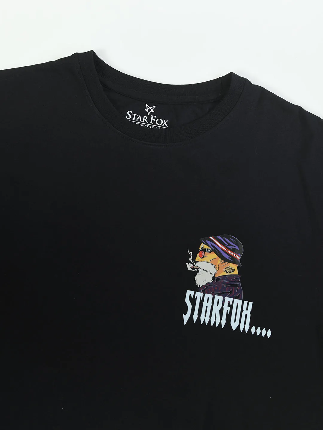 Old Man Printed Oversized T-shirt
