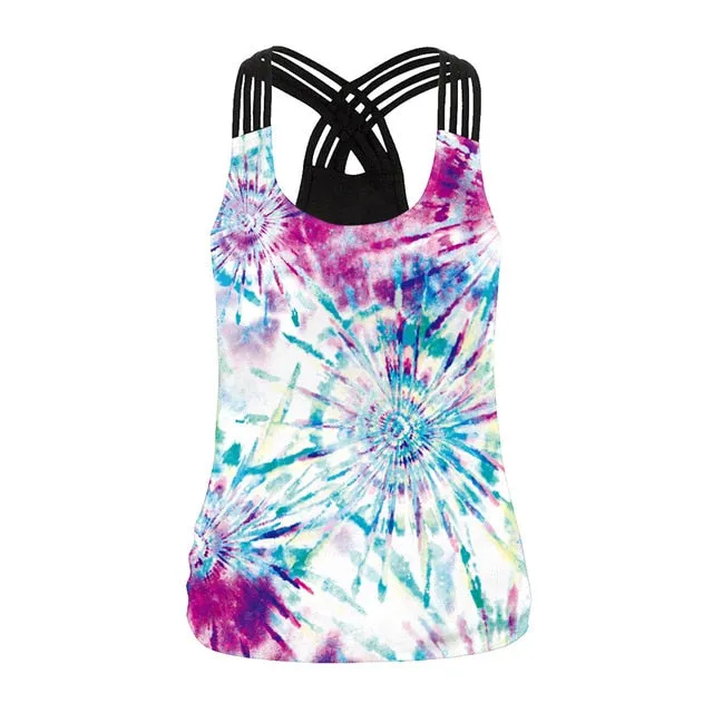 OM 3D Printing Sling Tops Backless Tank Top