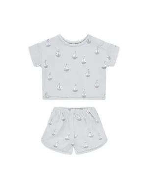 Sailboats Spongy Play Set in Sky