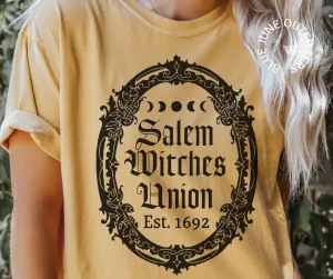 Salem Witches Union 1692 | Comfort Colors Goth Halloween Tee