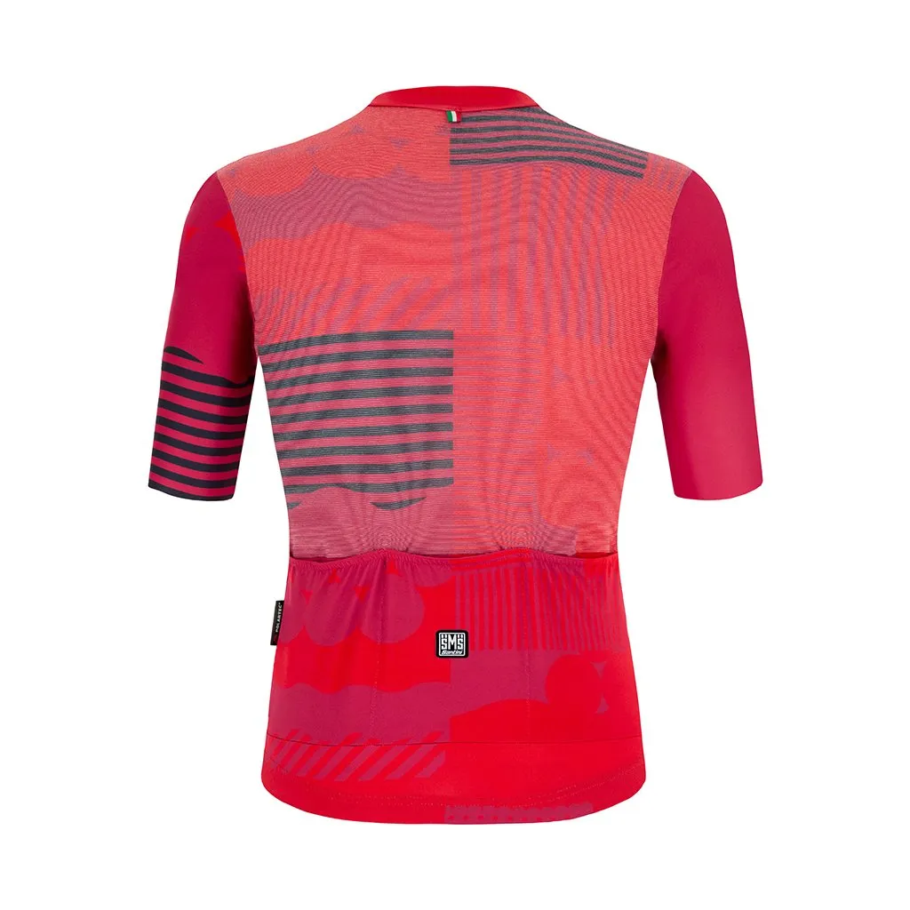 Santini Delta Optic Jersey - Red
