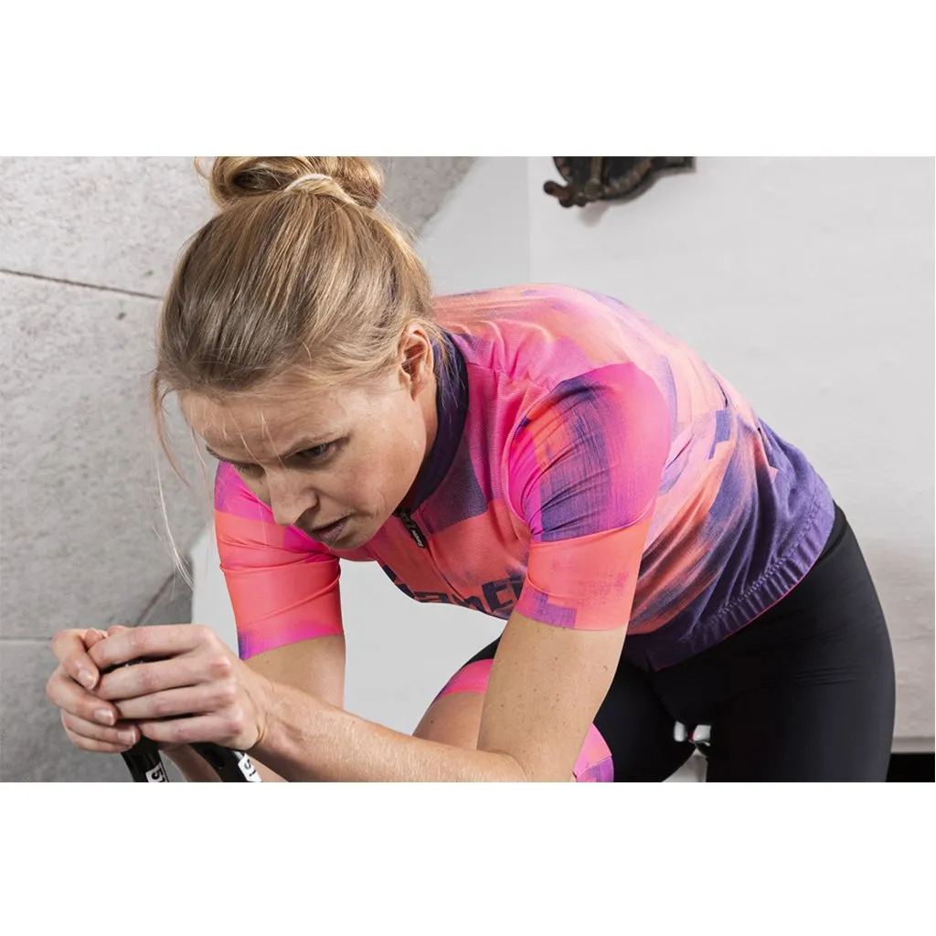 Santini Forza Women's Jersey (Atomic Orange)