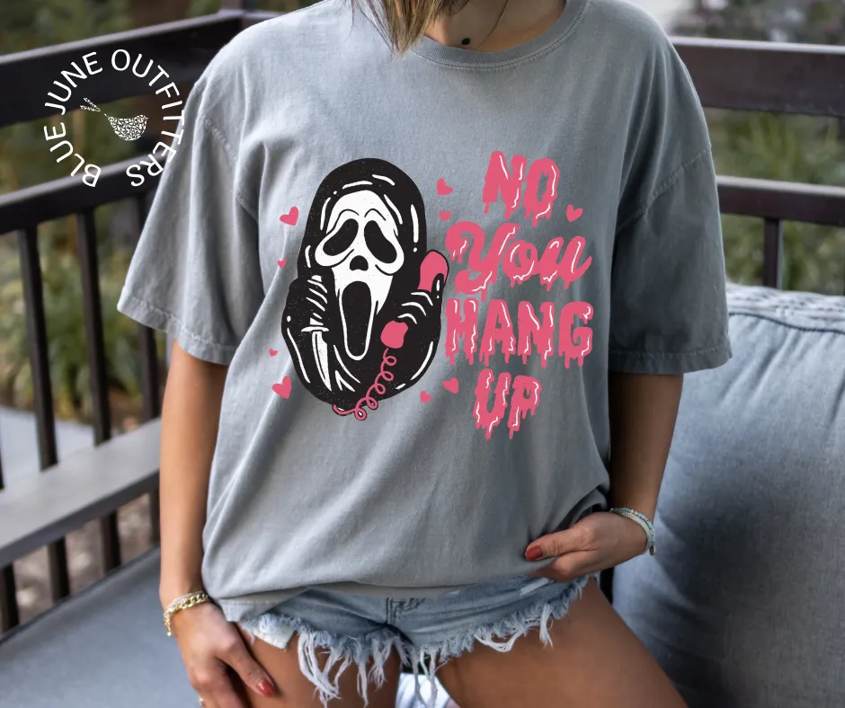 Scary Movies Phone Call | Halloween Comfort Colors Tee