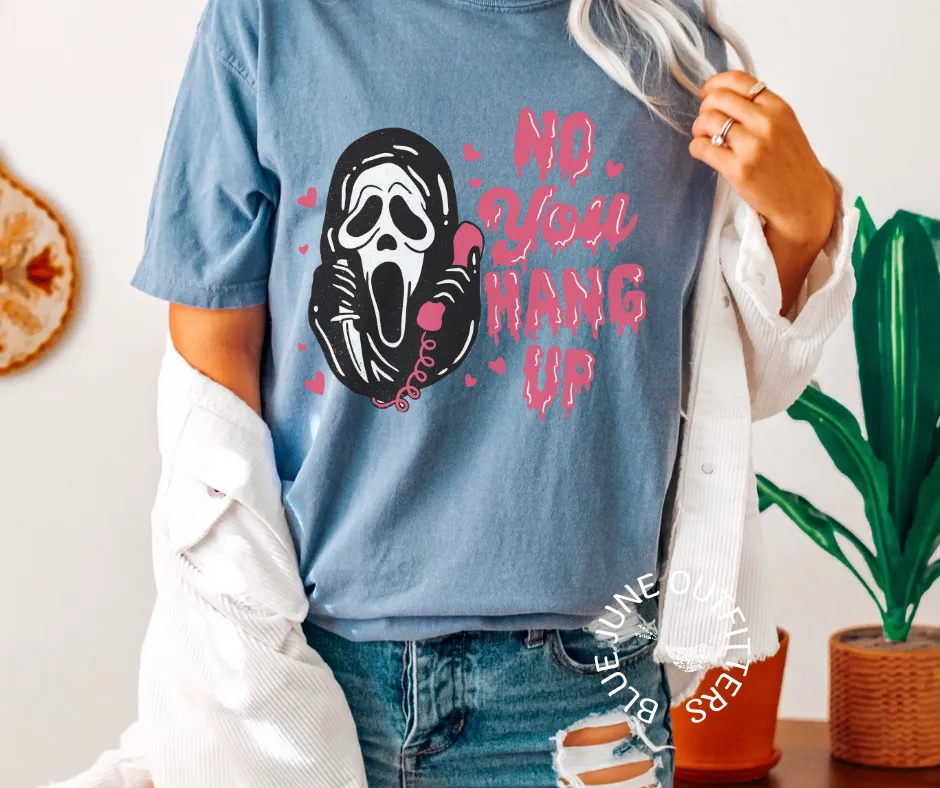 Scary Movies Phone Call | Halloween Comfort Colors Tee