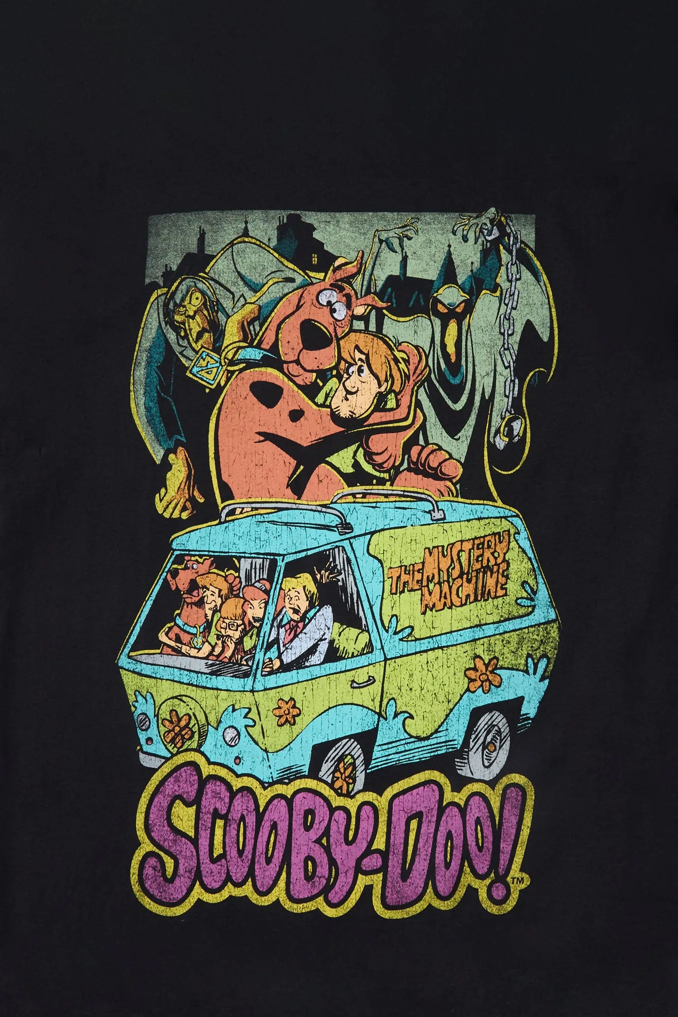 Scooby-Doo And The Mystery Machine Graphic Tee