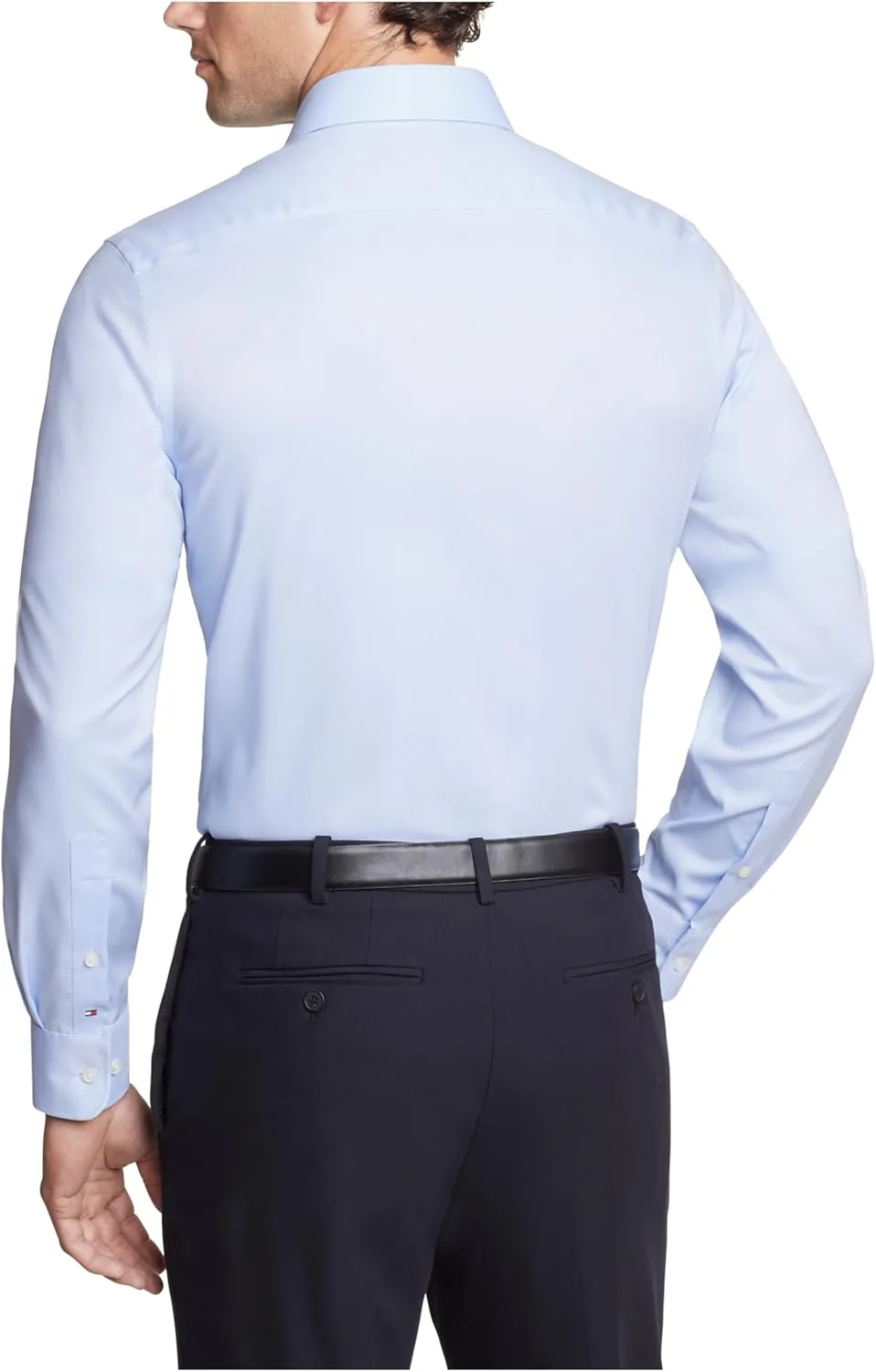 Tommy Hilfiger Men's Dress Shirt Slim Fit Essentials