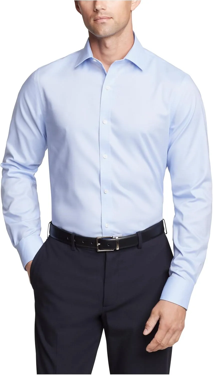 Tommy Hilfiger Men's Dress Shirt Slim Fit Essentials