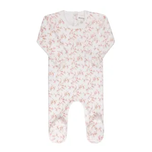 Velour Vine Pattern Collection - Footie